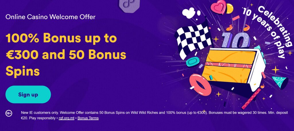 Casumo Casino Bonus Ireland